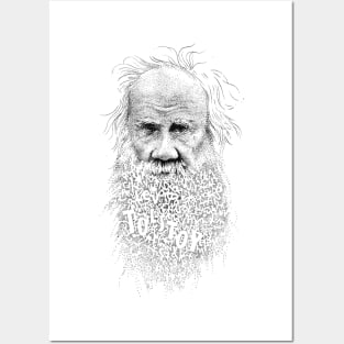 TOLSTOY Posters and Art